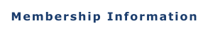 Membership Information